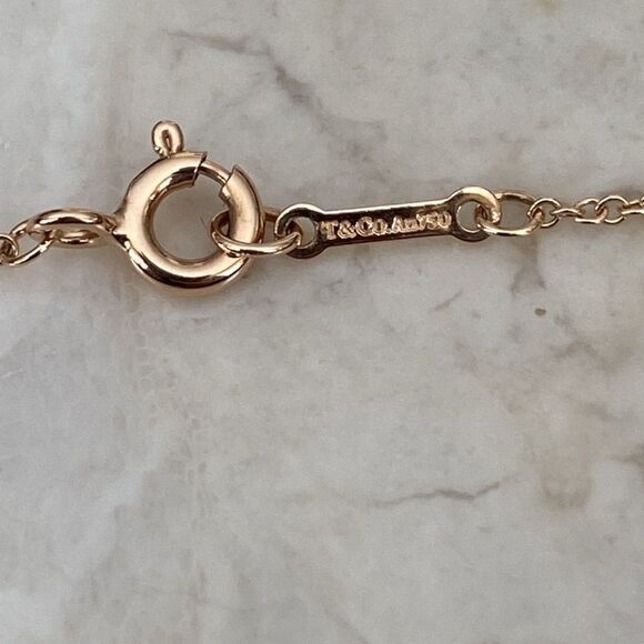 Tiffany & Co. 18K Loving Heart by Paloma Picasso Rose Gold Mint Condition - Picture 7 of 10